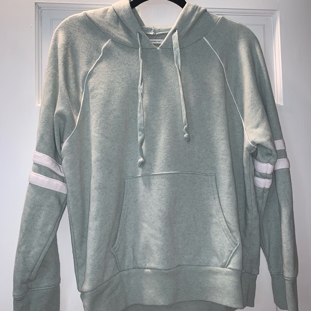 Mint green hoodie